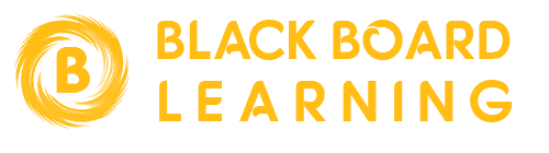 Black Board Learning Logo